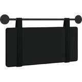  Držeće uzglavlje Zidne Crna 100 x 55 x 5 cm Baršun - Crna 90 cm bez LED | shoptok.hr