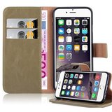 Cadorabo Ohišje, združljiv z Apple v Capuccino Brown - zaščitni pokrov z magnetnim zapiranjem, stoječo funkcijo in režo za kartico, (20572387) Cene