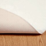 Protuklizni tepih od umjetnog zečjeg krzna OLITE Krem Ø 80 cm | shoptok.hr