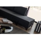 Atelier Del Sofa Ugaona sofa na razvlačenje, Loft, 230 x 285 cm, Antracit | Eponuda.ba