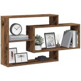 vidaXL Stenska polica iz starega lesa 104x20x58,5 cm | Shoptok.si