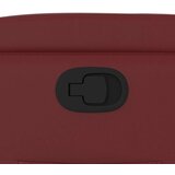  Naslonjač na podizanje od umjetne kože crvena boja vina | shoptok.hr