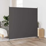 Sobna pregrada antracit 175 x 180 cm od tkanine | shoptok.hr