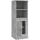  Visoka komoda siva betona 36x35,5x103,5cm od konstruiranog drva | Eponuda.com