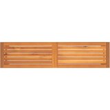  Vrtna klupa 150 x 35 x 45 cm od masivnog bagremovog drva | shoptok.hr