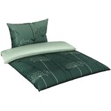 Esposa POSTELJNINA Mavie 140/200 cm saten zelena | Shoptok.si