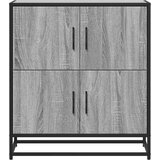 vidaXL Komoda siva sonoma 68x35x76 cm inženirski les Cene