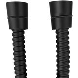 Sapho Mat crno crijevo za tuširanje od nehrđajućeg čelika Powerflex – | shoptok.hr