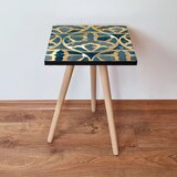 Hanah home klub sto Shp274, 35x42x35 cm, Tirkizna | ePonuda.com