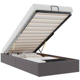 Maison Chic Otomanski Posteljni okvir - Enojna postelja - Postelja za odrasle brez vzmetnice siv 90x190 cm-J1963, (21771920) | Shoptok.si