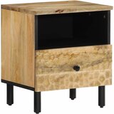 vidaXL Nočna omarica 40x33x46 cm trden mangov les Cene