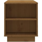 TV ormarić smeđa boja meda 110 x 35 x 40,5 cm masivna borovina | Eponuda.ba