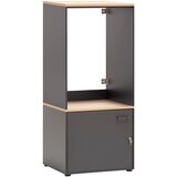 MID.YOU OMARICA ZA PRALNI STROJ antracit, barve hrasta | Shoptok.si