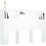  Uzglavlje s ormarićem bijelo 160 x 19 x 103,5 cm | shoptok.hr