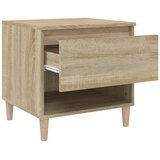  Noćni ormarići 2 kom Boja hrasta 50x46x50 cm konstruirano drvo | shoptok.hr