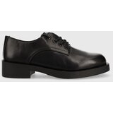 Aldo Kožne cipele Cambridge za žene, boja: crna, ravna potpetica | shoptok.hr