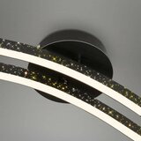BRILONER 3718-025 - led plafonski luster rey 2xLED/6W/230V crna | Eponuda.com