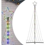 vidaXL LED božićno drvce 447 LED šarenih 249 cm | shoptok.hr