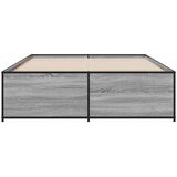  Okvir za krevet boja hrasta 140x190cm konstruirano drvo i metal | Eponuda.ba