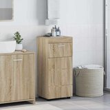 vidaXL kopalniška omarica z vrati tulum sonoma hrast 37 x 31.5 x 82 cm | Shoptok.si