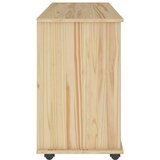  Mobilni ormar Smeđa 100 x 39 x 65 5 cm Čvrsto borovo drvo | shoptok.hr