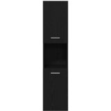  Set namještaja za kupaonicu 3 kom. Crni hrast 90 x 38,5 x 46 cm | shoptok.hr