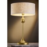 Jupiter 2112 - Stona lampa KASZMIR 1xE27/15W/230V bela/zlatna/dekor mermera | Eponuda.com