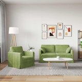  Set sofe 2 pcs Svijetlo zelena 158 x 78 x 80 cm Baršun | Eponuda.com