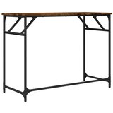  Radni stol boja hrasta 100x45x76 cm konstruirano drvo i čelik | Eponuda.ba
