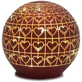 Sirius Bordo rdeča svetlobna dekoracija ø 12 cm Frida – Cene