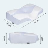 HOMCA Ortopedski vzglavnik iz spominske pene nastavljiv 61x41cm | Shoptok.si