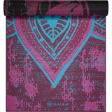 GAIAM BE FREE premium dvostranska podloga za jogo - Črna/roza sonce in luna/lotus in om Cene