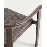 Kave Home Rjav vrtni stol Erice – | Shoptok.si