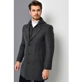 Dewberry PLT8376 MEN'S COAT-PATTERNED ANTHRACITE Cijene