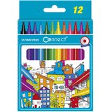  Šolski flomaster 12 barv Connect blister Cene
