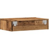  2-dijelni TV ormarić s LED svjetlima staro drvo 60x35x15,5 cm | shoptok.hr