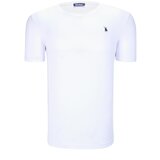 Dewberry T8568 V-NECK MEN'S T-SHIRT-PLAIN WHITE Cene