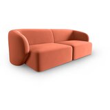 Milo Casa Rožnata žametna sedežna garnitura 188 cm Paolo – | Shoptok.si