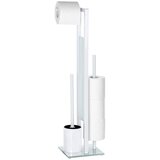Wenko 21565100 - WC četka RIVALTA 18x70 cm bela/crna Cene