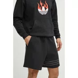 Adidas Kratke hlače moške, črna barva, IR9430