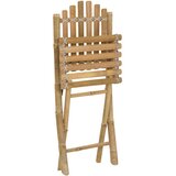  Vrtni Stol 4 pcs Naravna Bambus, (5000285730) | Shoptok.si
