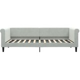  Dnevni krevet na razvlačenje svjetlosivi 90 x 200 cm baršunasti | shoptok.hr