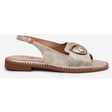 S. BARSKI Glistening women's sandals with decoration S.Barski | ePonuda.com