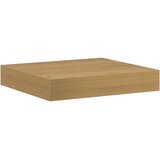  Polica na zidu 4 pcs Smeđa 23 x 23,5 x 4 cm Konstruirano drvo | shoptok.hr