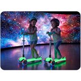 Ricokids Glow trokotačni balansirajući skuter za djecu, svijetli u mraku - tirkizni | shoptok.hr