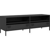 vidaXL TV ormarić crni 135x39x43,5 cm hladno valjani čelik | shoptok.hr