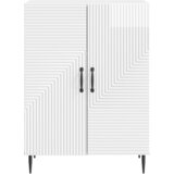  Kreveta Bijela visokog sjaja 66 x 34,5 x 89,5 cm | shoptok.hr