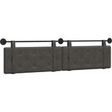  Držeće uzglavlje Zidne Crna 210 x 55 x 5 cm Antikni PU - Crna 200 cm bez LED | shoptok.hr
