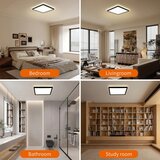  Brilagi-LED Prigušiva svetiljka sa senzorom ULTRA SLIM LED/18W/230V 30x30 cm+daljinski upravljač | Eponuda.com