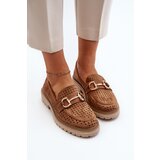 Boto Women's Ajour Moccasins With Ornament Camel Talesse | shoptok.hr
